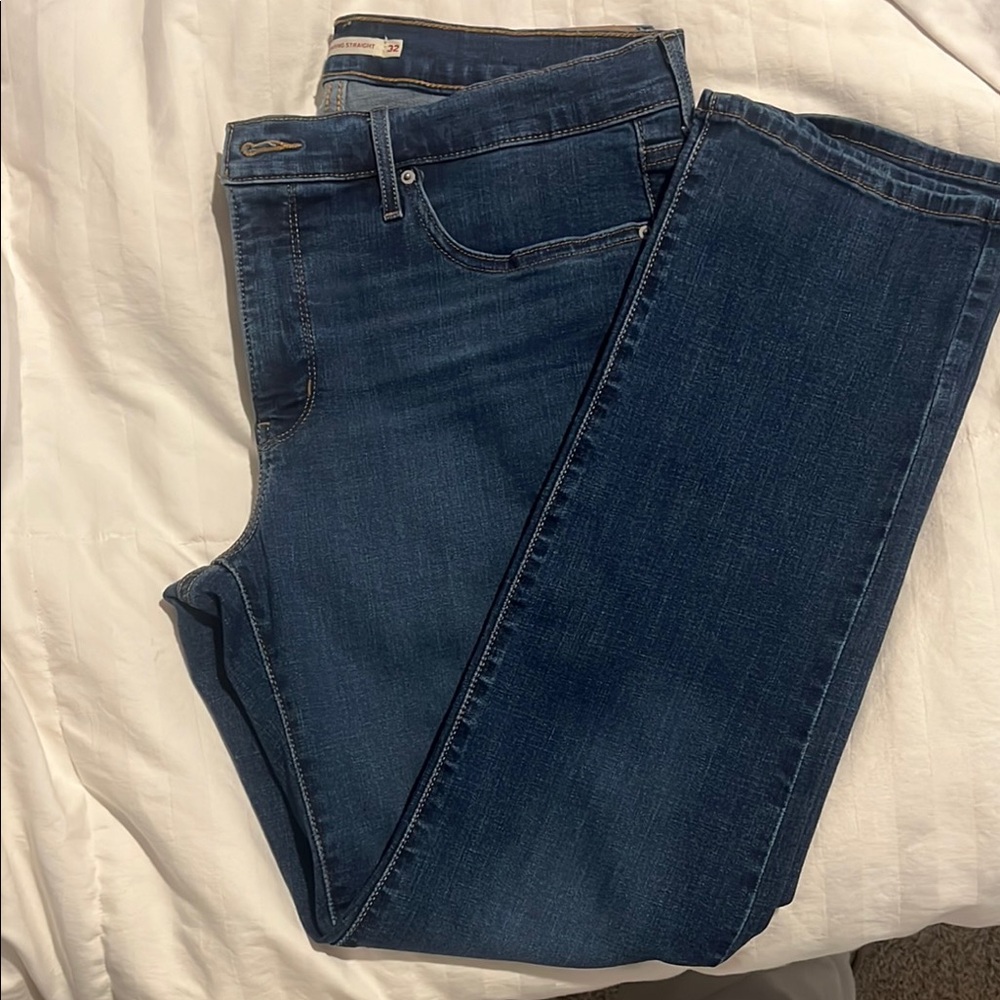 Levi’s Blue Straight Leg Jeans